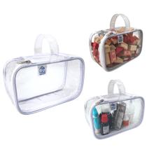 Kit 3 Organizador Maquiagem Bloco Montar Remédios Esmaltes Viagem Acessórios Necessaire Mala Pente Higiene Utilidades - Bubag!