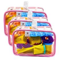 Kit 3 Organizadores de Brinquedos PVC bubag Transparente Tamanho PP Kit 3 Organizadores de Brinquedos PVC bubag Transparente Tamanho PP