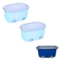 Kit 3 Organizadores Divertidos Para Bonecas E Lego 1p E 2g Kit 3 Organizadores Divertidos Para Bonecas E Lego 1p E 2g