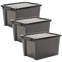 Kit 3 organizadores life box 70 lt