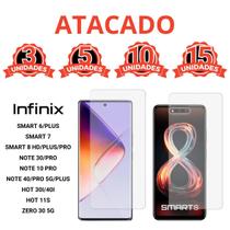 Kit 3 Ou 5 Película Vidro 3D Revenda Infinix Smart 6 7 8 Kit 3 Ou 5 Película Vidro 3D Revenda Infinix Smart 6 7 8