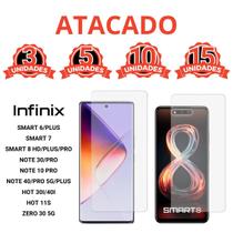 Kit 3 Ou 5 Película Vidro 3D Revenda Infinix Smart 6 7 8 Kit 3 Ou 5 Película Vidro 3D Revenda Infinix Smart 6 7 8