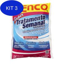 Kit 3 Oxidante Genco Spa E Piscinas Tratamento Semanal