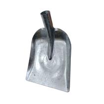 Kit 3 Pá Concha Quadrada Galvanizada Sem Cabo - Volpato Kit 3 Pá Concha Quadrada Galvanizada Sem Cabo - Volpato