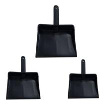 Kit 3 pa de lixo com cabo curto plastico s.r Kit 3 pa de lixo com cabo curto plastico s.r