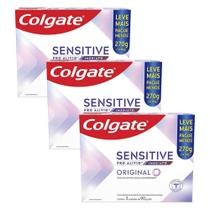 Kit 3 Pack Creme Dental Colgate Sensitive Pro-alívio Imediato 90g