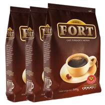 Kit 3 Packs Café Torrado Moido Extra Forte 500g 3 Corações Envio Imediato - TRÊS CORAÇÕES