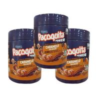Kit 3 Paçoquita Power Pasta de Amendoim 500g Caramelo Salgado Santa Helena