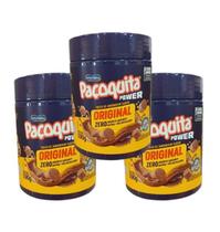 Kit 3 Paçoquita Power Pasta de Amendoim 500g sabor Original Santa Helena