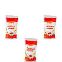 Kit 3 Pacote Massa para Tapioca Jomer Premium 1kg Soltinha Kit 3 Pacote Massa para Tapioca Jomer Premium 1kg Soltinha