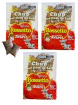 Kit 3 pacotes Chup Doce de Leite Rosseto 1,5kg c/ 50 un