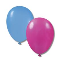 Kit 3 Pacotes de Balões Rosa Fuscia C/ 50Un e 3 Pacotes Azul Royal 50Un ( 7 Pol )