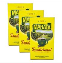Kit 3 Pacotes de Café Maratá a Vácuo 250g