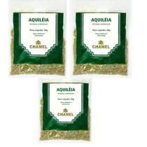 Kit 3 Pacotes De Chá Aquiléia Flores 30 Gramas - Chamel Kit 3 Pacotes De Chá Aquiléia Flores 30 Gramas - Chamel