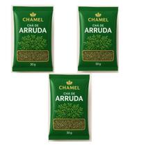 Kit 3 Pacotes De Chá Arruda 30 Gramas - Chamel Kit 3 Pacotes De Chá Arruda 30 Gramas - Chamel