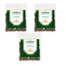 Kit 3 Pacotes De Chá Carqueja Folhas 30 Gramas - Chamel