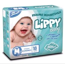 Kit 3 Pacotes de Fralda Infantil Lippy Baby Direto da Fabrica