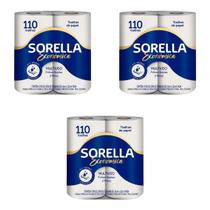 Kit 3 Pacotes de Papel Toalha Sorella Econômica para cozinha com 2 rolos Kit 3 Pacotes de Papel Toalha Sorella Econômica para cozinha com 2 rolos