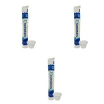 Kit 3 Pacotes de Potes de 100ml Transparente Copomais PS com 100 unidades
