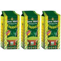 Kit 3 Pacotes Erva-Mate para Chimarrão Nativa Reserva Especial Ximango 1kg Embalada à Vácuo