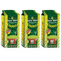 Kit 3 Pacotes Erva-Mate para Chimarrão Nativa Reserva Especial Ximango 1kg Embalada à Vácuo