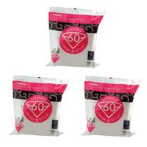 Kit 3 pacotes filtro V60-02 Hario 100un cada Kit 3 pacotes filtro V60-02 Hario 100un cada