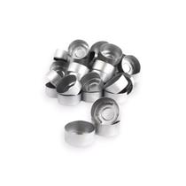 Kit 3 Pacotes Forma Alumínio Vela Rechaud P Flutuantes com 12 Unidades