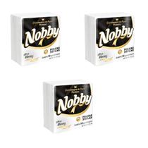 Kit 3 Pacotes Guardanapo 30x31cm Folha Dupla Nobby com 50 folhas