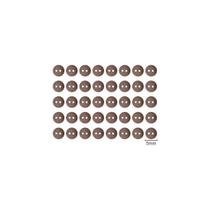 Kit 3 Pacotes Mini Botão Redondo 5mm -120 unidades - We Care About