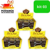 **Kit 3 Pães de Mel SIAREG - Caixa com 18 Unidades (40g cada)**