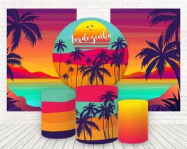 Kit 3 Painéis E Capas 3D Sublimado Tardezinha Fkpc-258 Kit 3 Painéis E Capas 3D Sublimado Tardezinha Fkpc-258