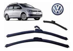 Kit 3 Paletas Limpador Parabrisa Chuva Spacefox 2008