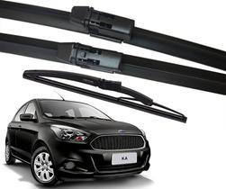 Kit 3 Palheta Limpador de Parabrisa Ford KA SE SEL TRAIL 2015 2016 2017 2018 2019 2020