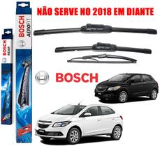 KIT 3 palheta limpador parabrisa Bosch GM Onix 2012 2013 2014 2015 2016 2017/2017(NAO SERVE NO 2018 EM DIANTE)
