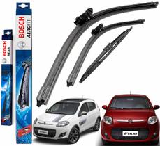 kit 3 Palheta Limpador Parabrisa Bosch Novo Palio Attractive Sporting Essence 2012 2013 2014 2015 2016/2016(NAO SERVE NO 2017)
