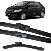 kit 3 Palheta Limpador Parabrisa Chevrolet Onix 2012 2013 2014 2015 2016/2016