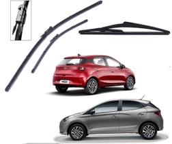 Kit 3 Palheta Limpador parabrisa compativel com hb20 2020 2021 2022 2023