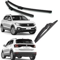 Kit 3 Palheta Limpador Parabrisa compativel com TCROSS 2019 2020 2021 2022 2023 2024 T CROSS
