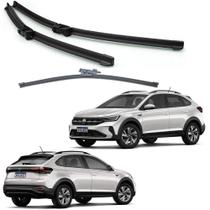 kit 3 Palheta Limpador Parabrisa Compativel com VW Nivus 2021 2022 2023 2024 2025