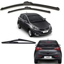 Kit 3 Palheta Limpador Parabrisa HB20 2012 2013 2014 2015 2016 2017 2018 2019/2019