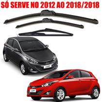 Kit 3 Palheta Limpador Parabrisa HB20 2012 2013 2014 2015 2016 2017 2018