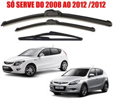 kit 3 Palheta Limpador Parabrisa I30 2008 2009 2010 2011 2012