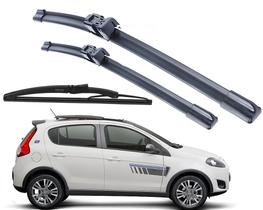kit 3 Palheta Limpador Parabrisa Novo Palio Attractive Sporting Essence 2012 2013 2014 2015 2015