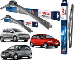 Kit 3 Palheta Limpador Parabrisa Original Bosch VW Fox 2003 2004 2005 2006 2007 2008 2009(NAO SERVE NO 2010 EM DIANTE)