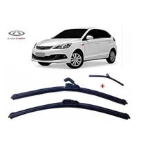 Kit 3 Palheta Limpador Parabrisa Porta Malas Celer Chery
