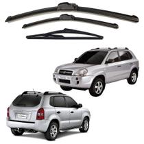 Kit 3 Palheta Limpador Parabrisa Tucson 2004 2005 2006 2007 2008 2009 2010 2011 2012 2013 2014 2015 2016 2017