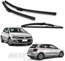 kit 3 Palheta Limpador Parabrisa VW Polo Hatch 2017 2018 2019 2020 2021 2022