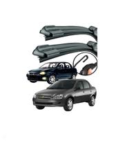 Kit 3 Palhetas Automotiva Limpadoras Corsa Classic Para-brisa 95/16