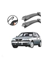 Kit 3 Palhetas Automotiva Limpadores Para-brisa Gol G3 99/05 G4 G5