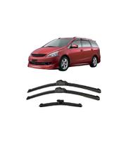 Kit 3 Palhetas Automotiva Para-brisa Mitsubishi Space 91/09